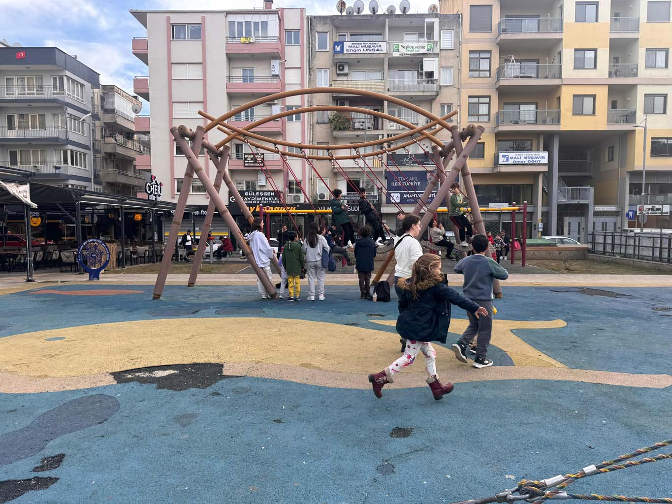 Yarıyıl tatilinde parklar doldu