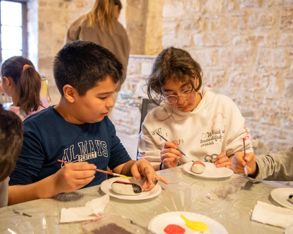 Kuşadalı öğrenciler yarıyıl tatilini öğrenerek ve eğlenerek geçiriyor