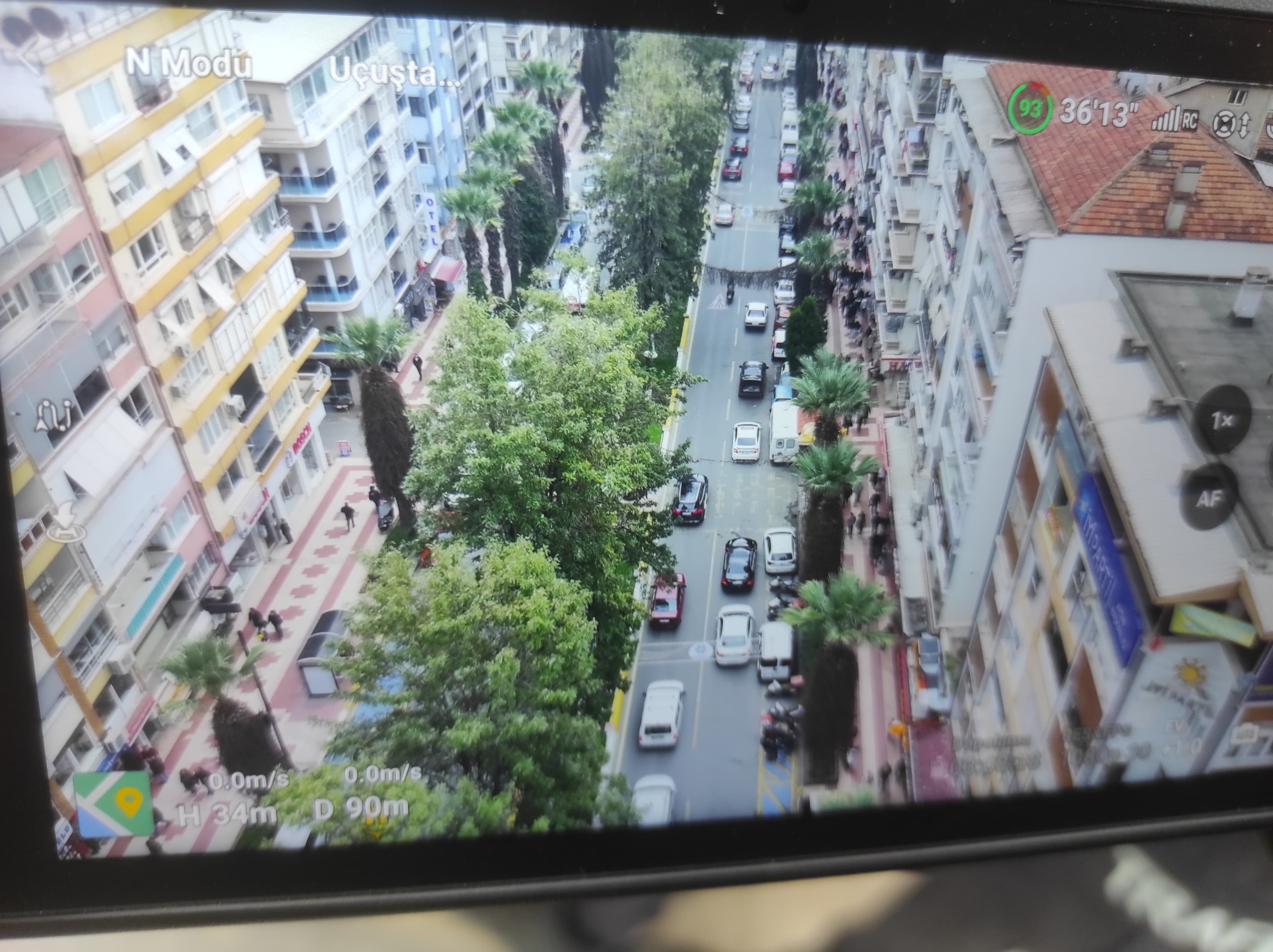 Aydın'da drone destekli trafik denetimi