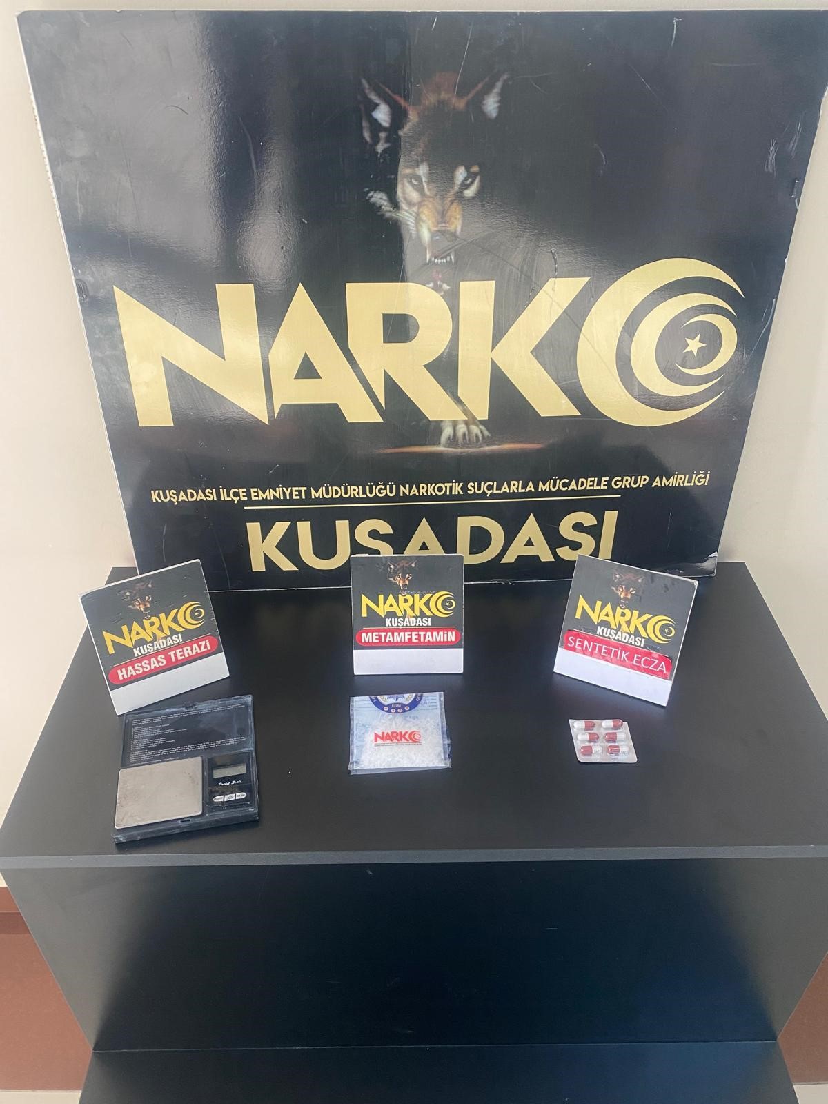 Aydın'da uyuşturucu operasyonuna 1 tutuklama