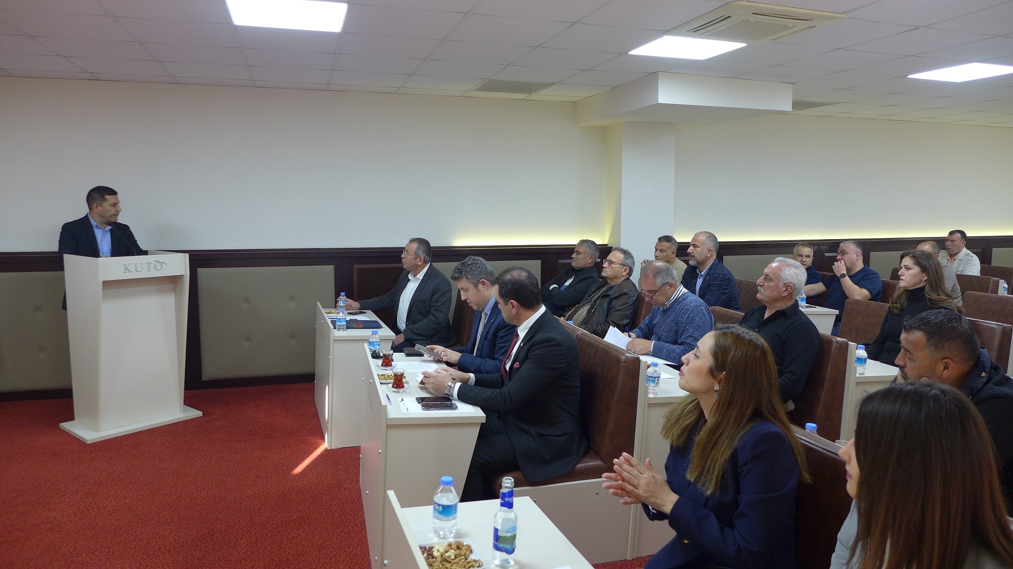 KUTO’da yılın ilk meclis toplantısının konuğu Başkan Günel oldu
