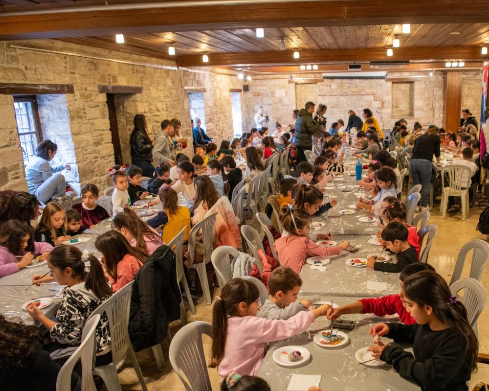 Kuşadalı çocuklar ara tatili eğlenerek geçirdi