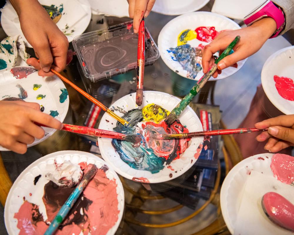 Kuşadalı çocuklar ara tatili eğlenerek geçirdi