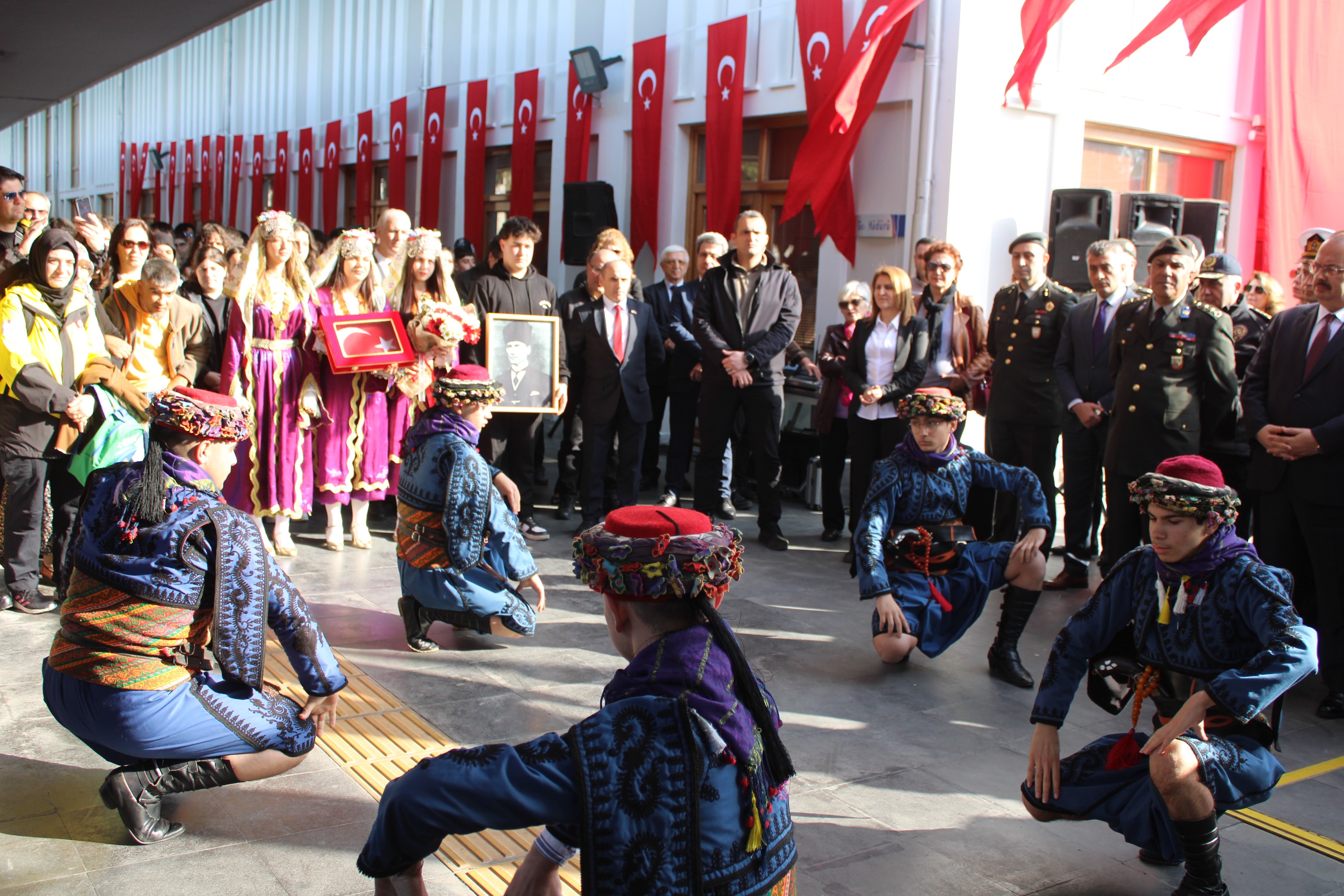 Atatürk’ün Aydın’a gelişi törenle kutlandı