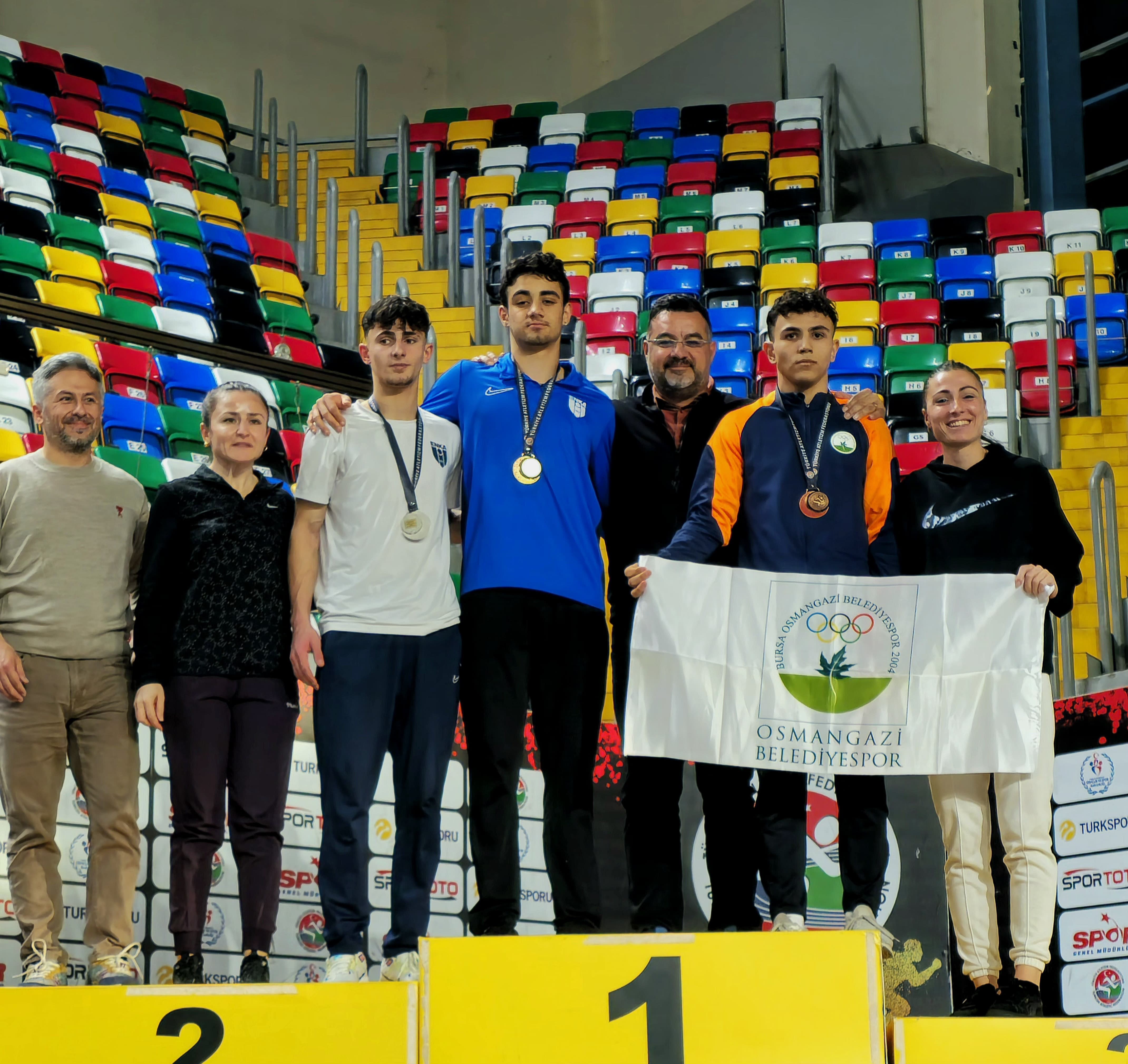 Aydınlı genç sporcular Türkiye Şampiyonası'na damga vurdu