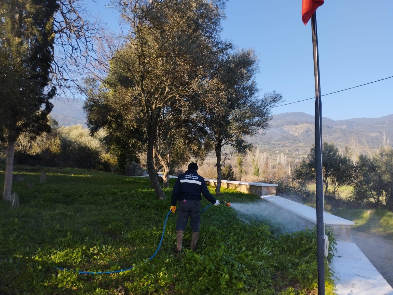 Aydınbey Türbesi bakıma alındı