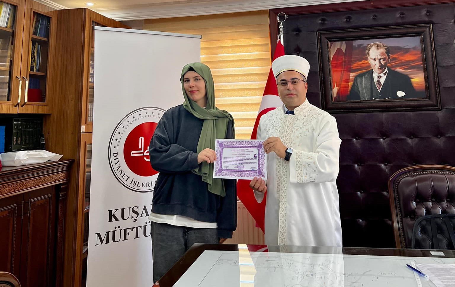 Alman vatandaşı Wohlrab, Aydın’da Müslüman oldu