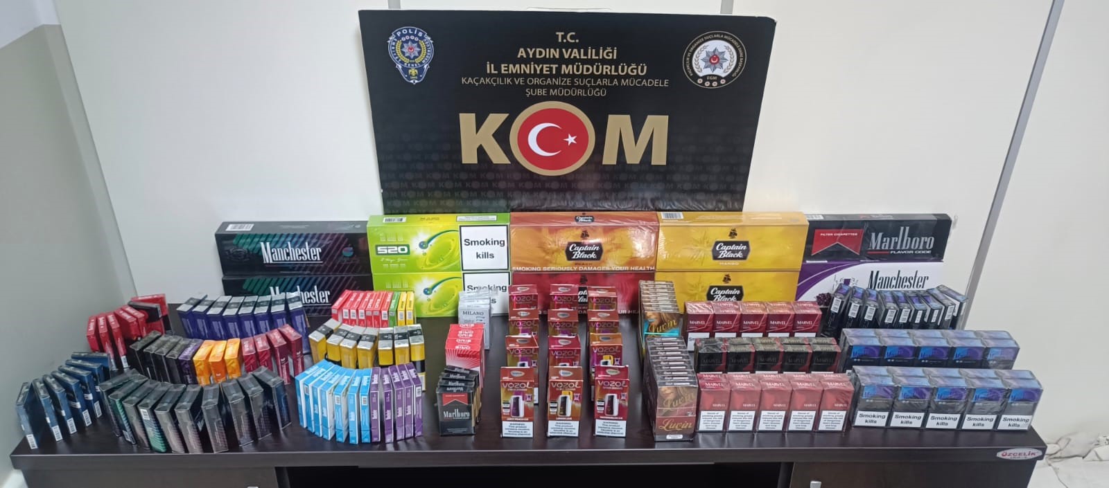 Aydın KOM ekiplerinden kaçakçılık operasyonu: 7 gözaltı
