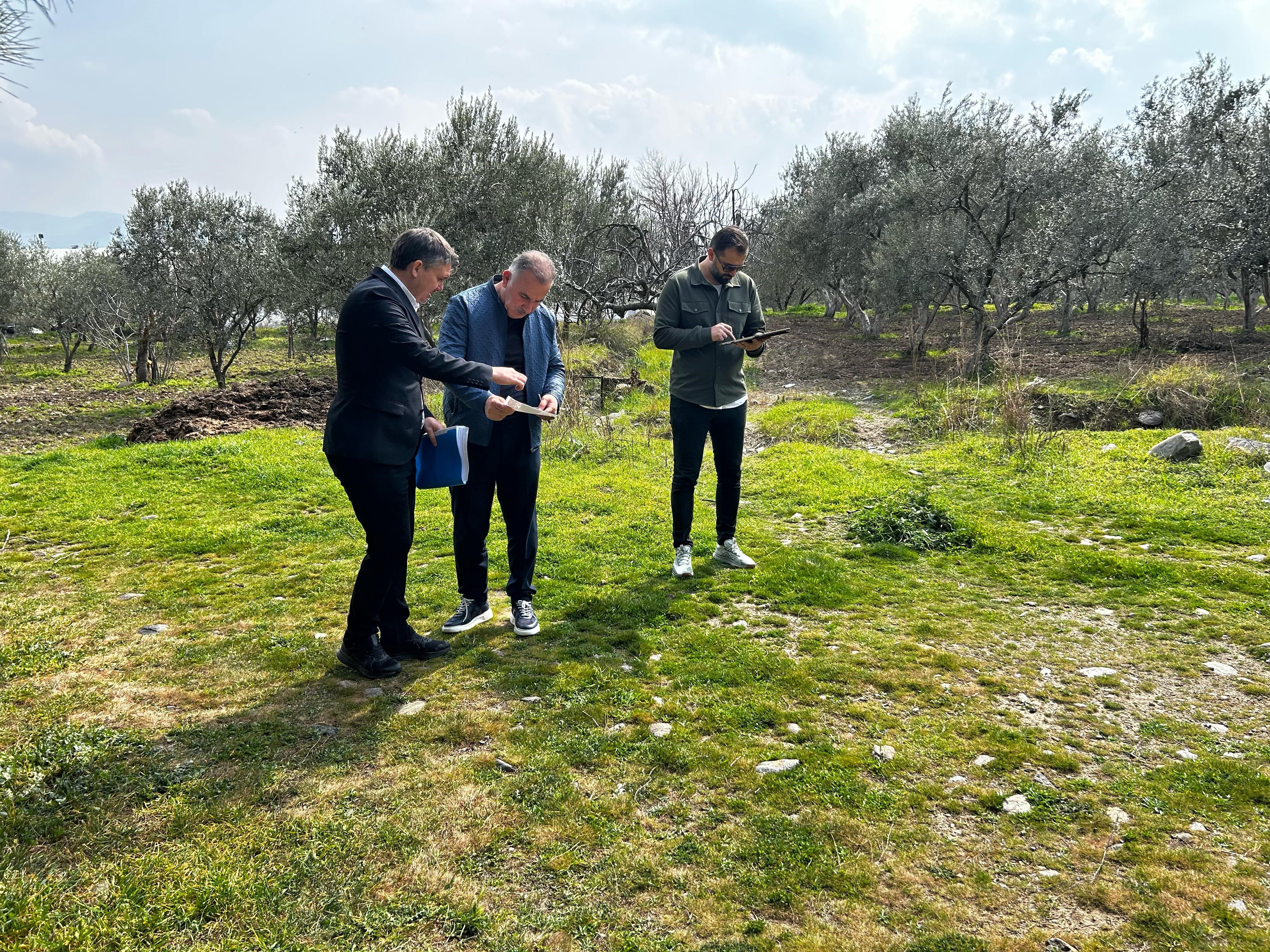 Kuyucak'taki spor yatırımları incelendi