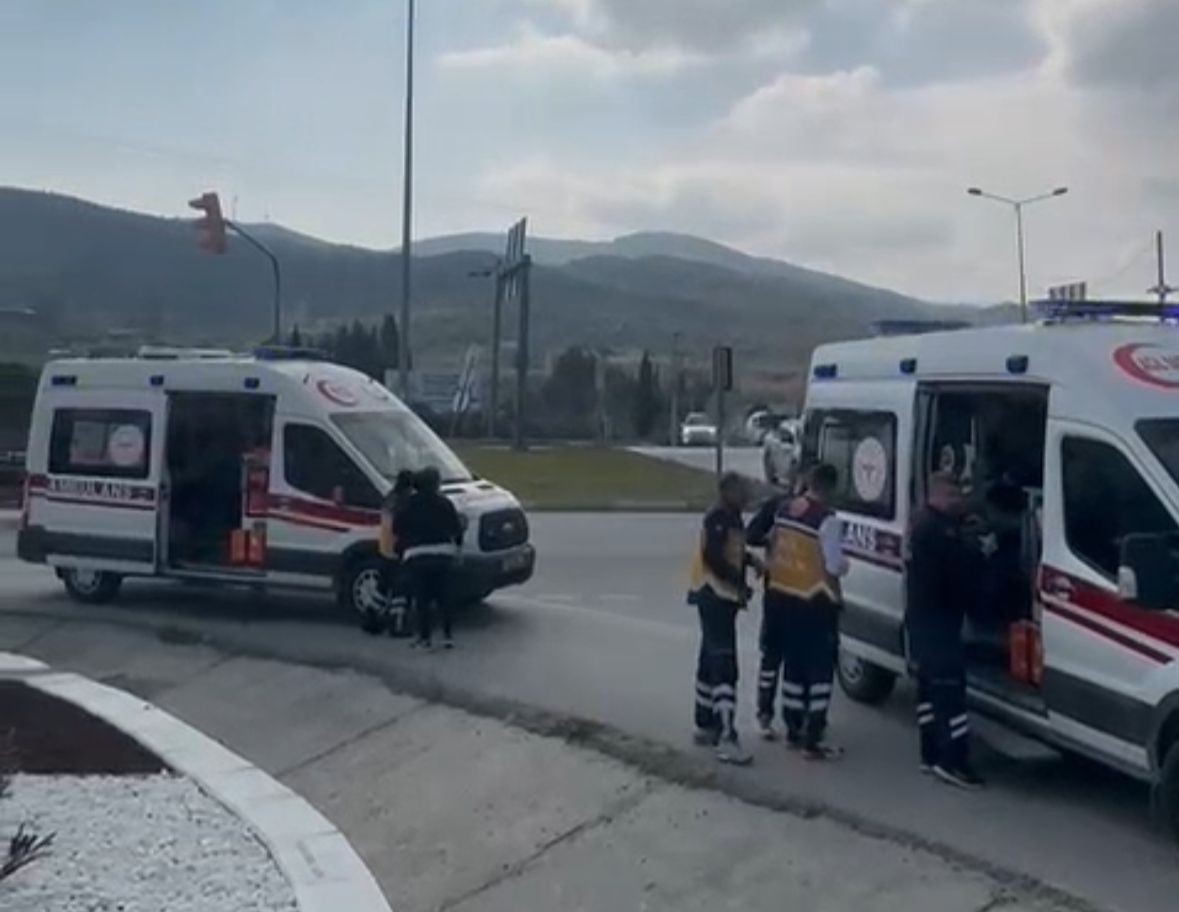 Trafik kazasında 1 kişi yaralandı