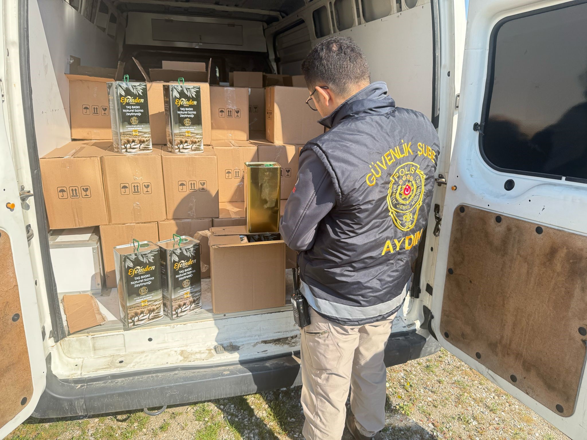 Aydın'da tağşiş yağ operasyonu