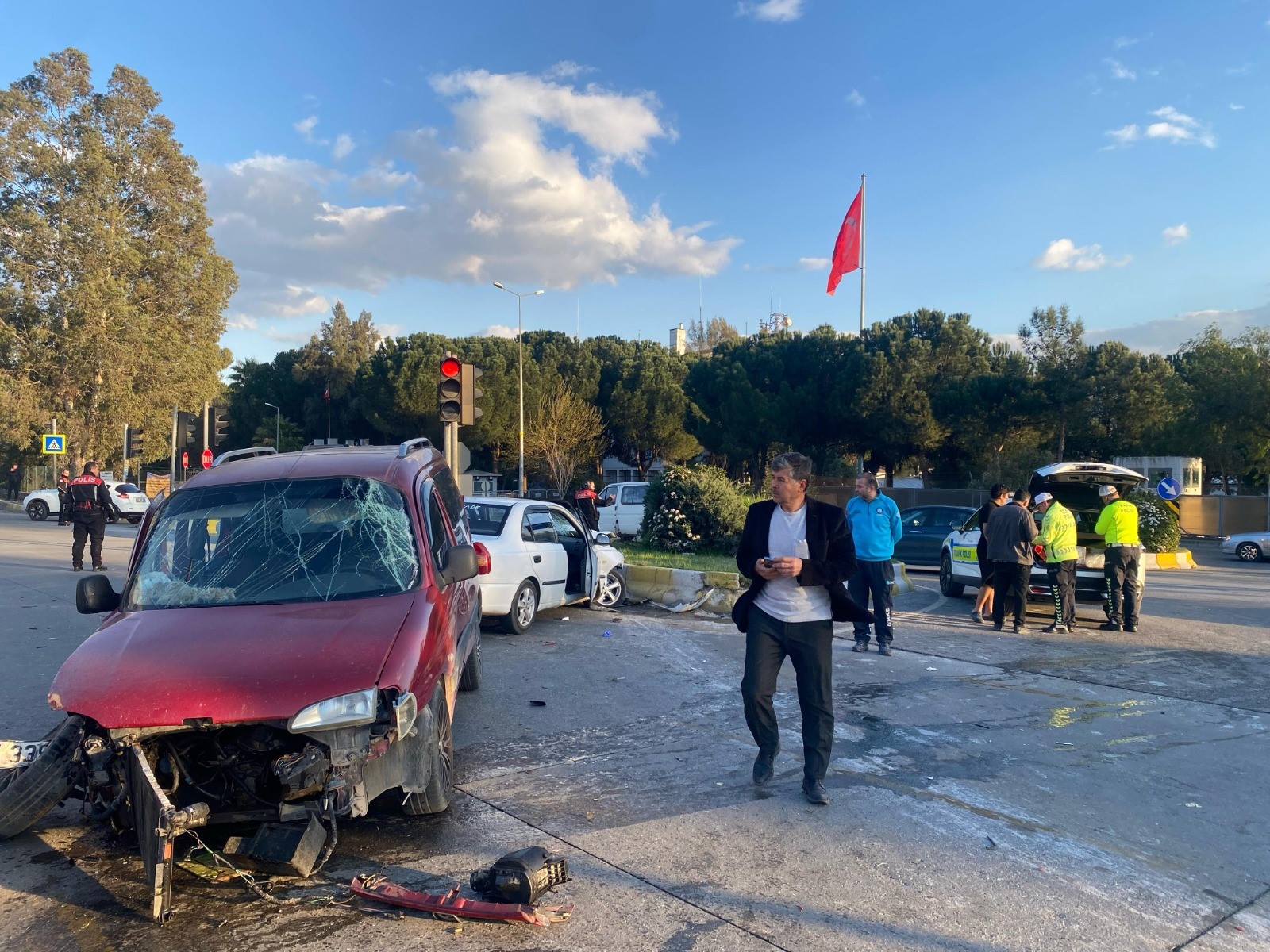 Aydın'da trafik kazası: 7 yaralı