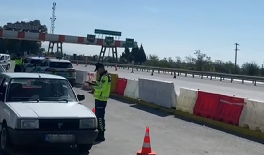 Jandarma havadan denetledi, kural tanımaz sürücüler kaçamadı
