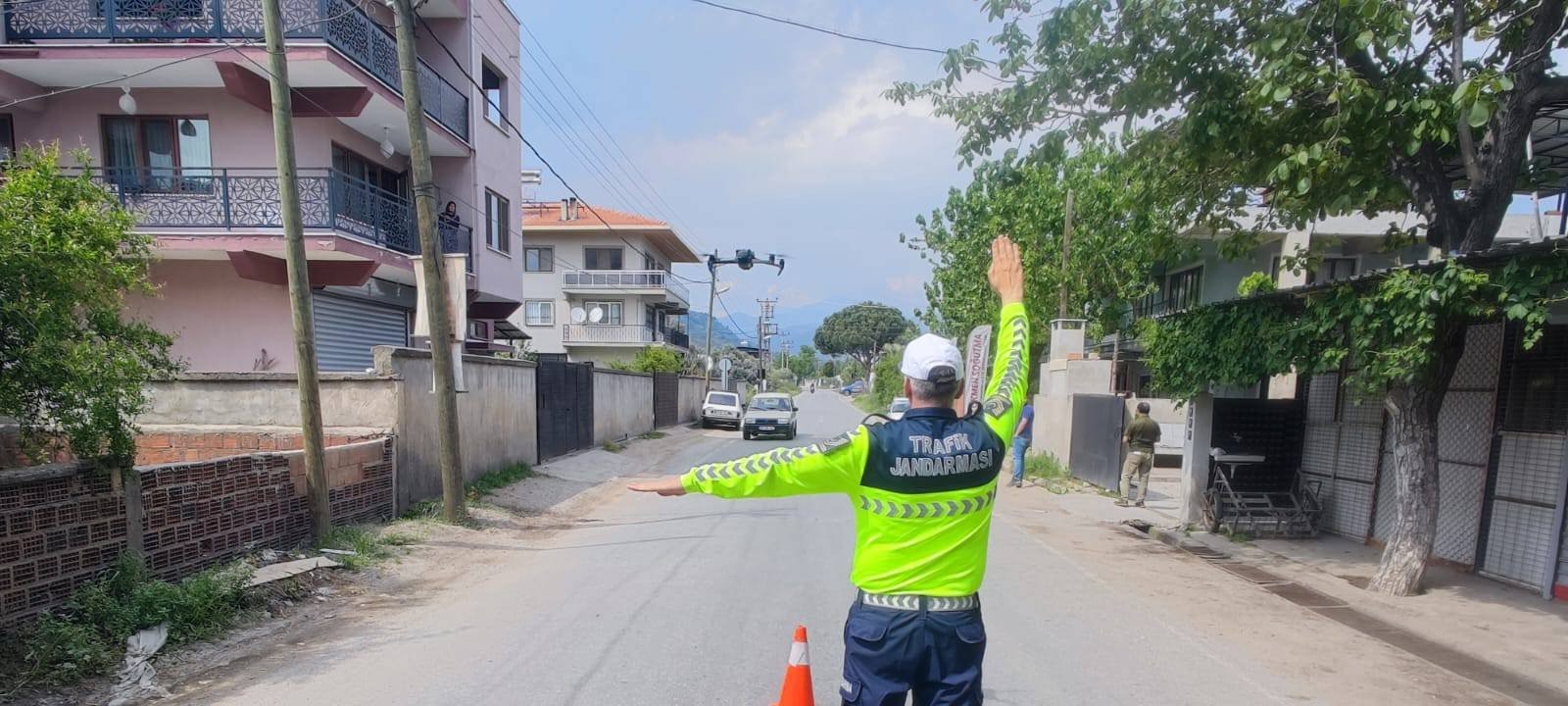 Jandarma havadan denetim yaptı