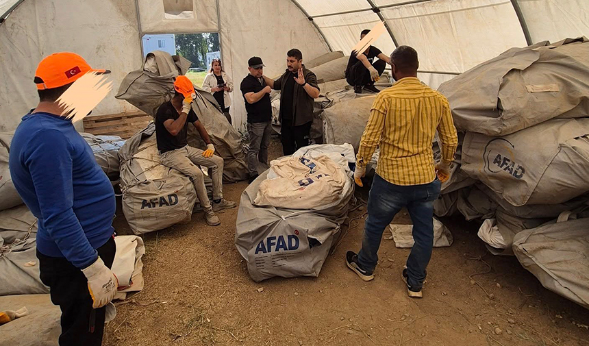 AFAD çadırları muhtemel afetlere hazırlandı