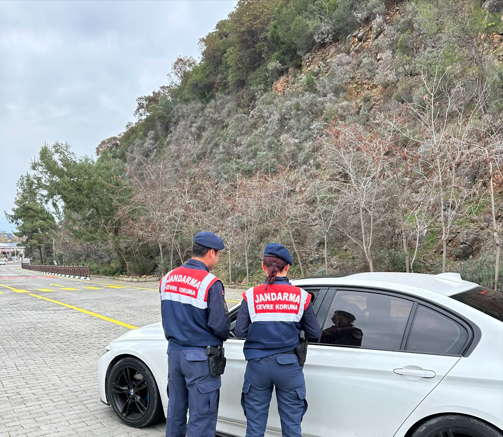 Aydın’da jandarma güvenliği sağlamak için sahada