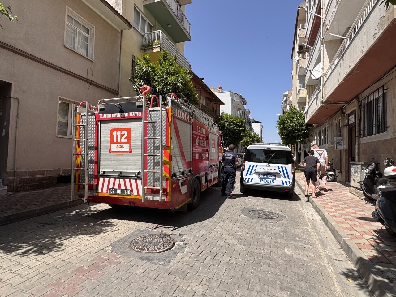 Kızartma yağı itfaiyeyi harekete geçirdi