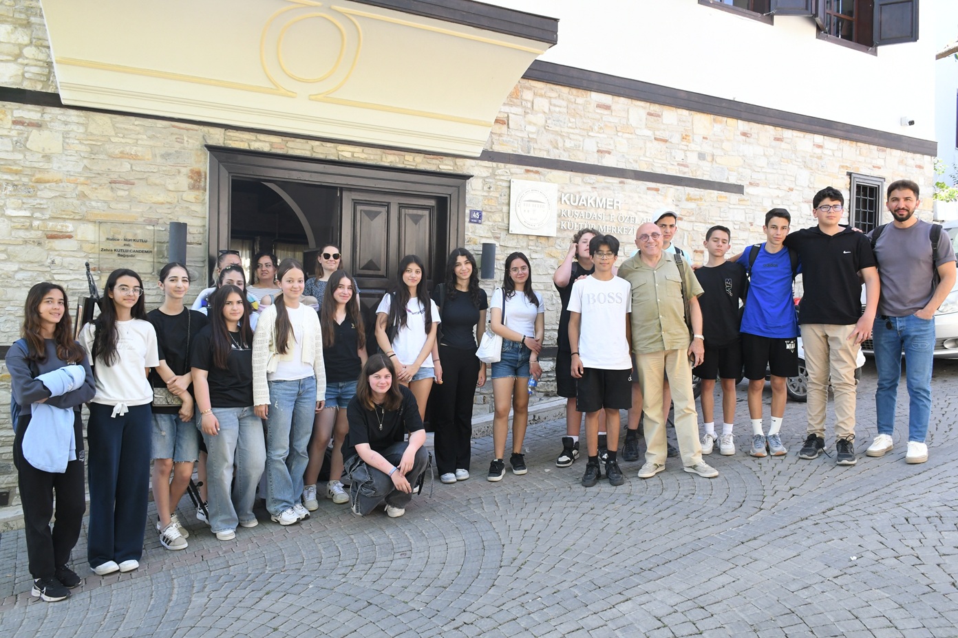 Alman öğrenciler Kuşadası’nın kültürel rotalarını çok beğendi