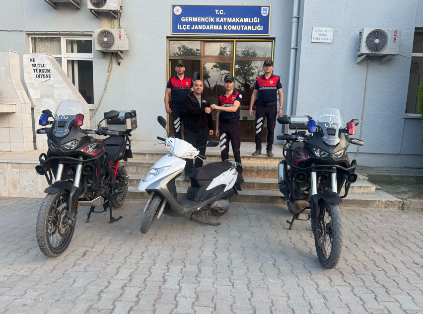Germencik’te durduruldu, Kuşadası’ndan çalındığı ortaya çıktı