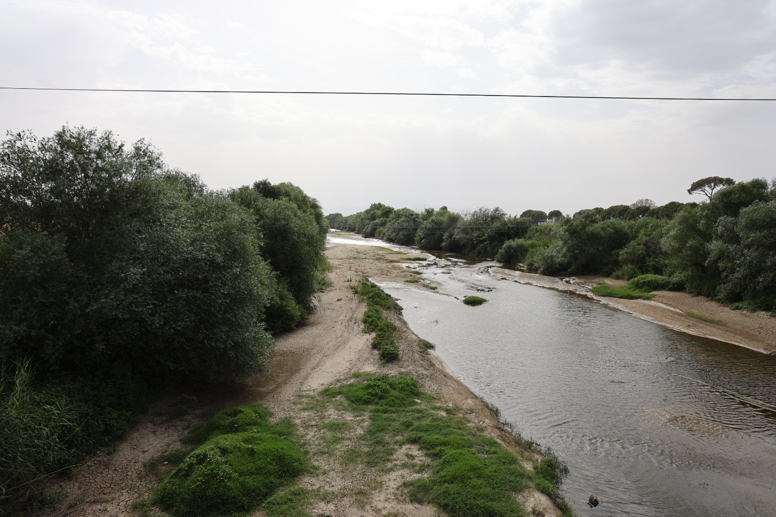 Bir zamanlar taşan Menderes şimdi suya hasret