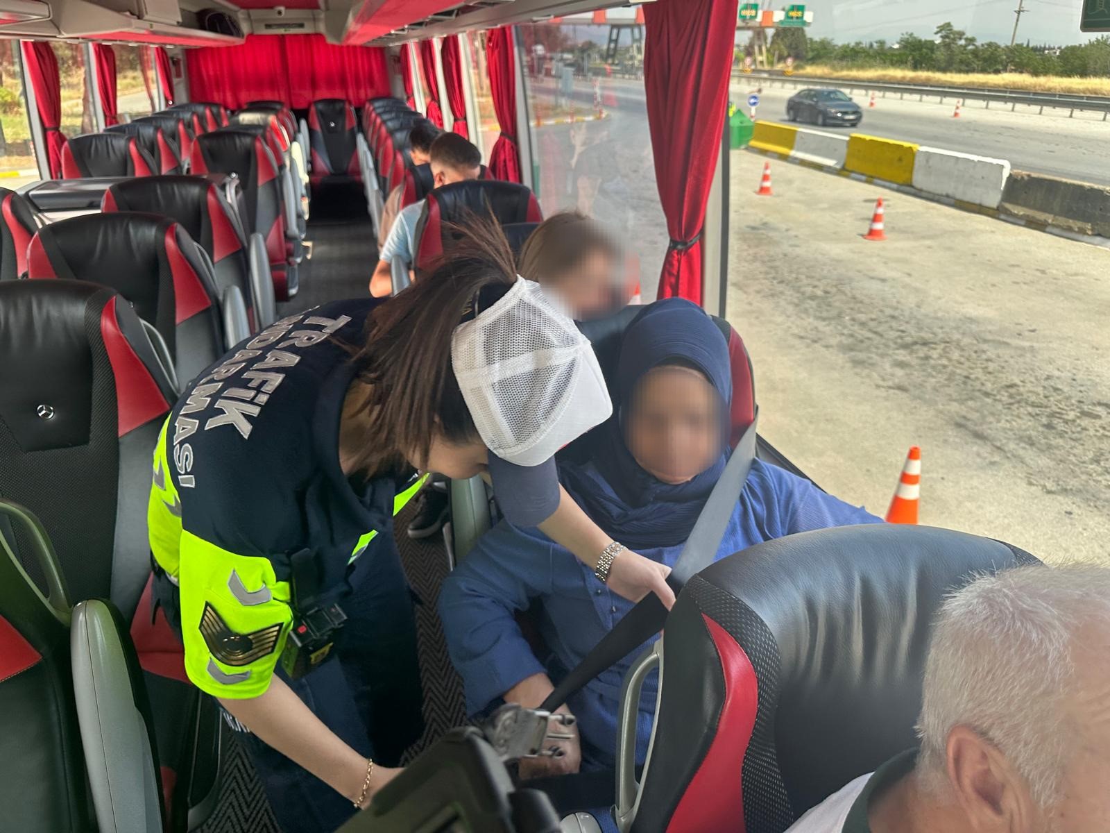 Jandarmadan bayram öncesi yol denetimi