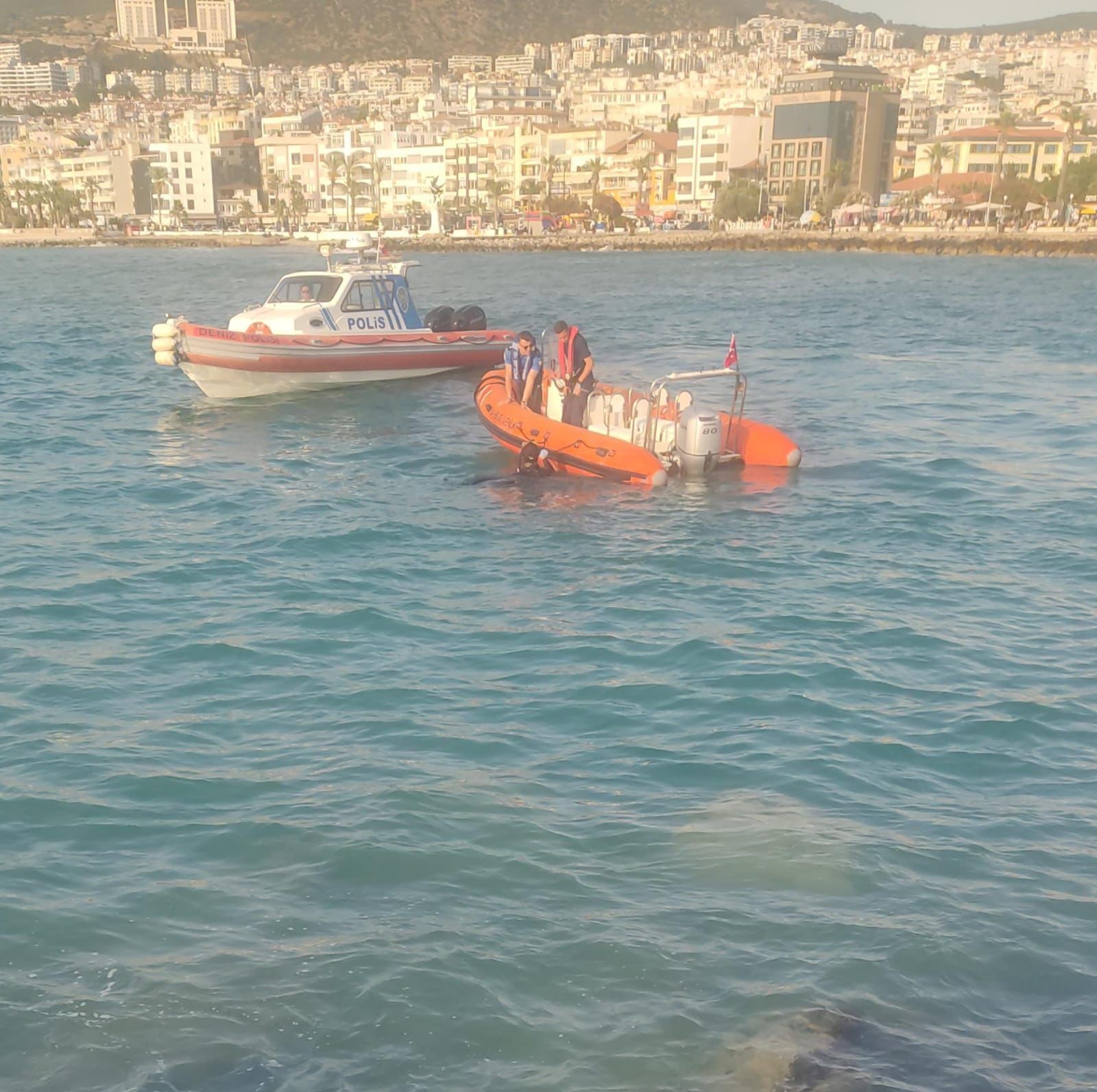 Denizde ceset bulundu