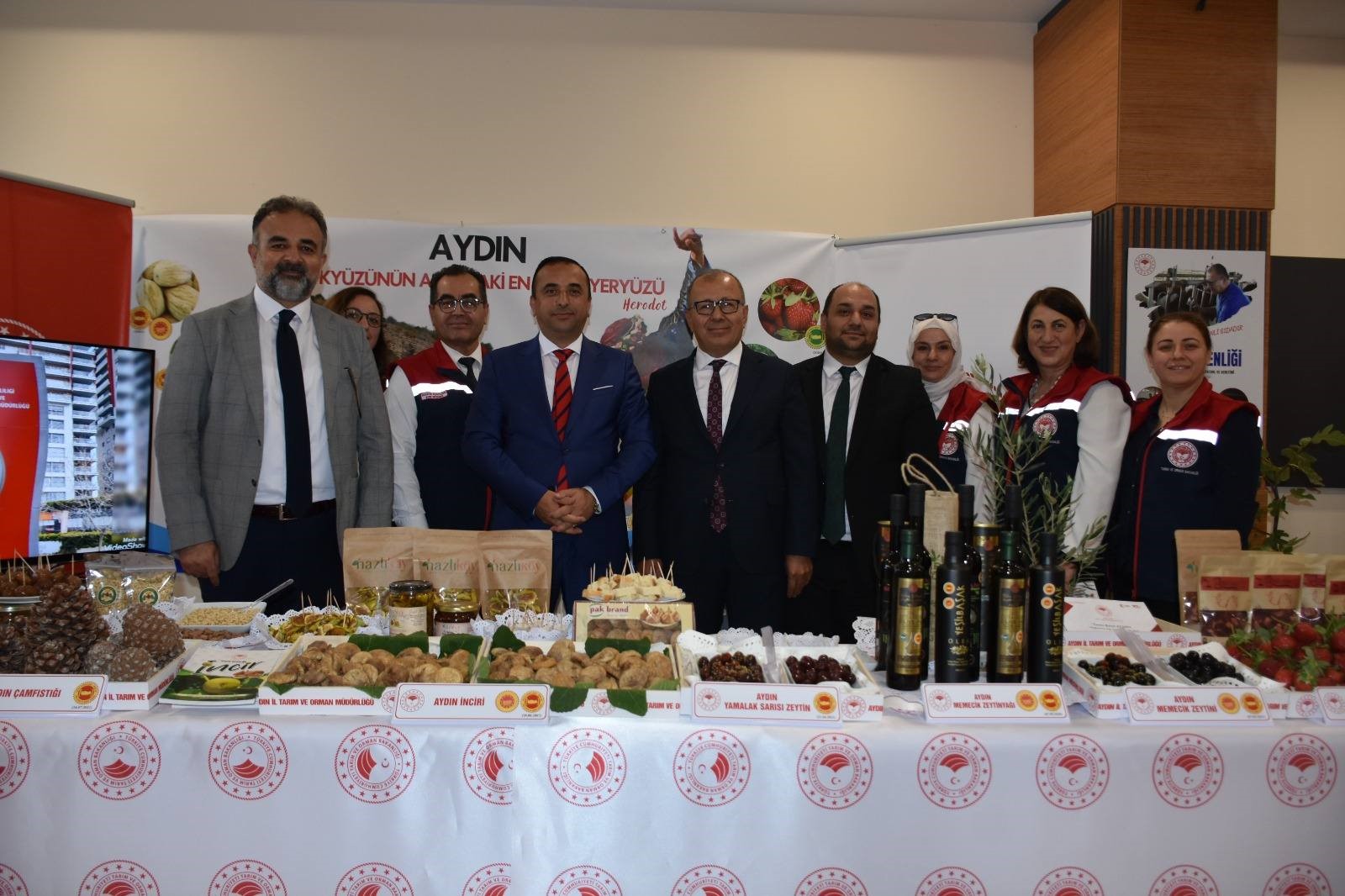 Aydın'ın Coğrafi İşaretli ürünleri başkentte tanıtıldı