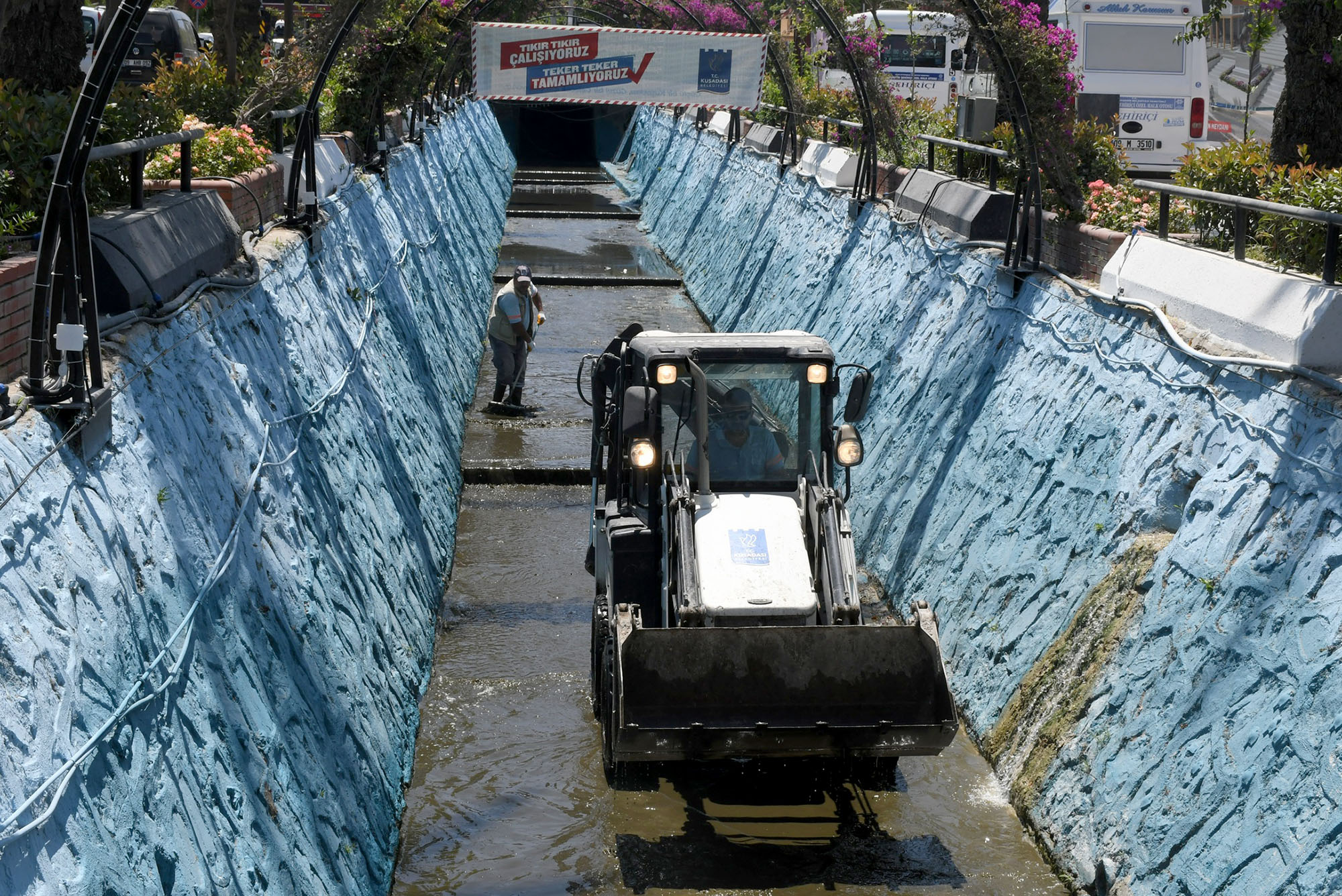 Damlacık Deresi’nde detaylı hijyen ve temizlik çalışması