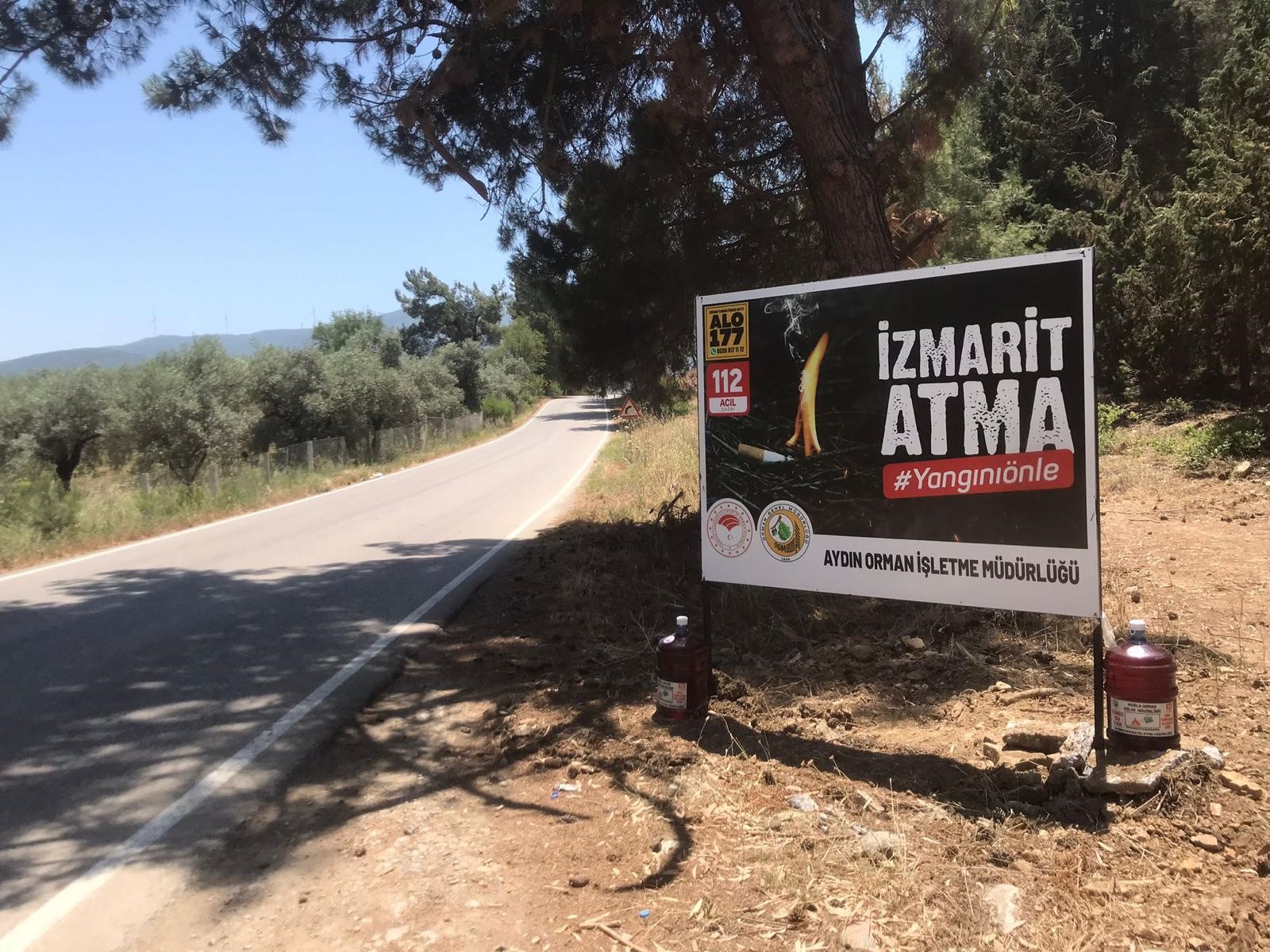 Aydın’da orman yangınlarına karşı yeni tedbir alındı