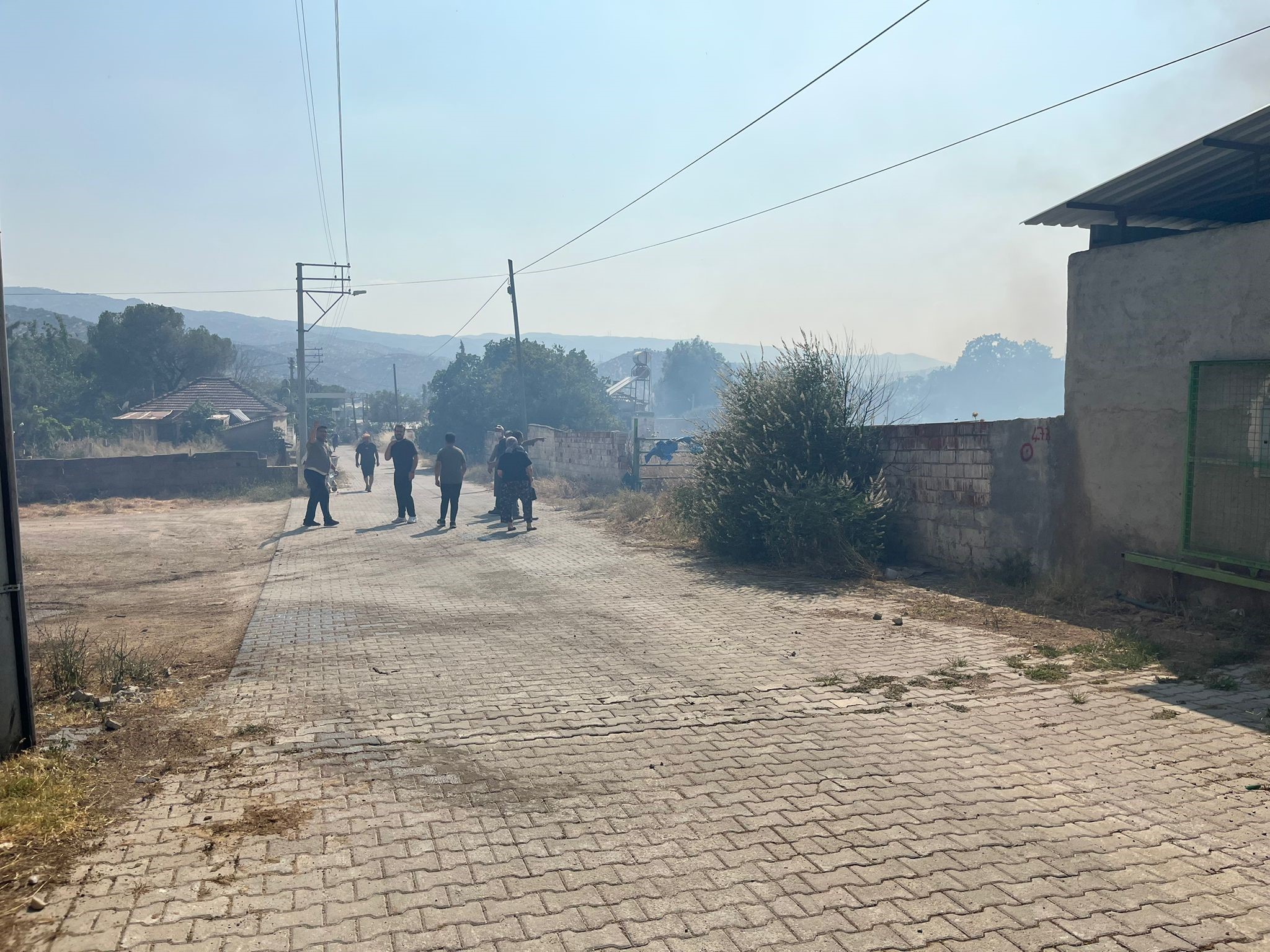 Aydın’da bazı evlerde hasar oluştu
