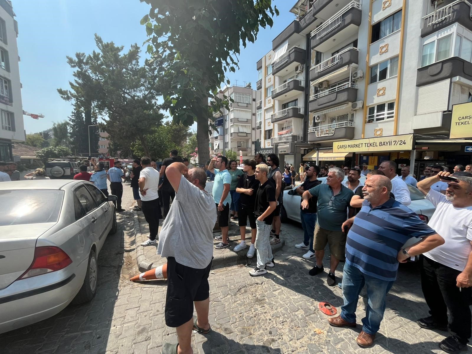 Aydın’da yangın paniği