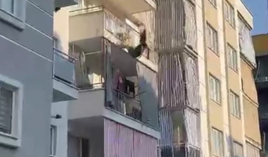 Apartmanın 3'üncü katından kendini boşluğa bırakan genç kız hayatını kaybetti