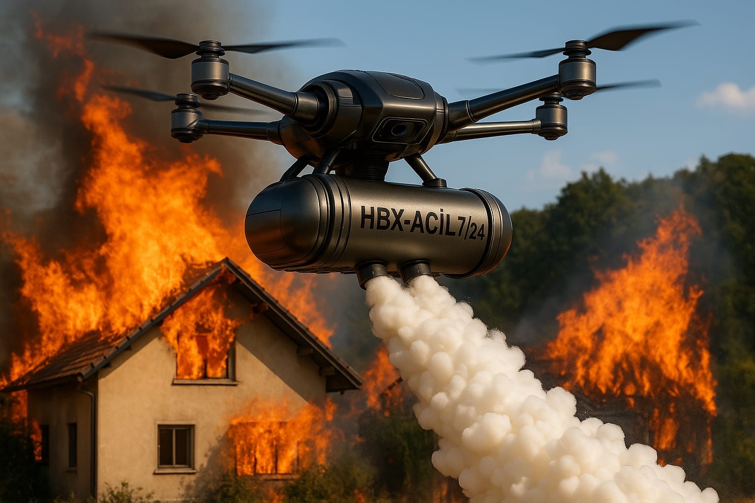 Orman ve arazi yangınlarının önlenmesi için Akıllı Drone projesi hazırlığı