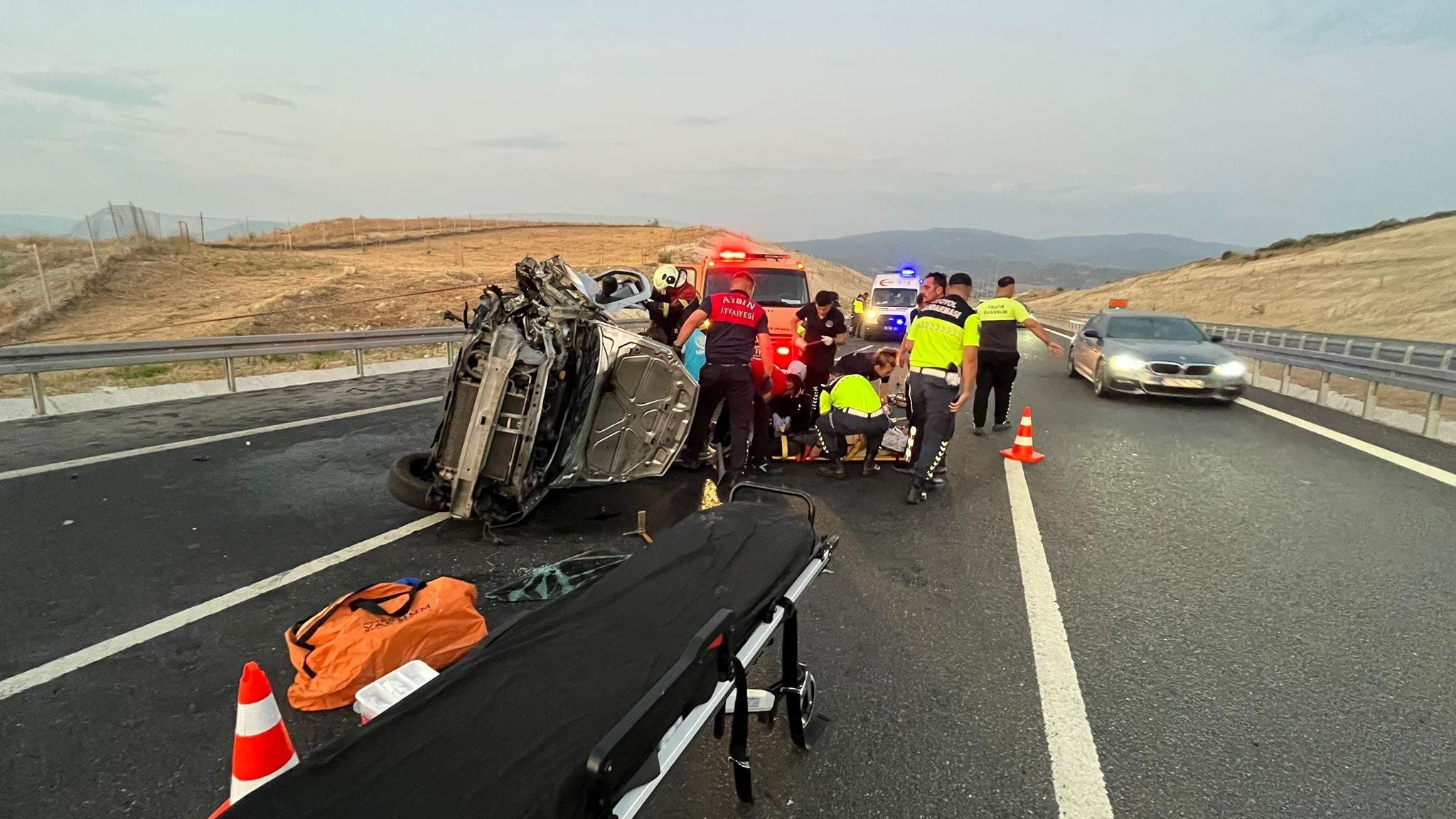 Trafik kazasında 3 yaralı