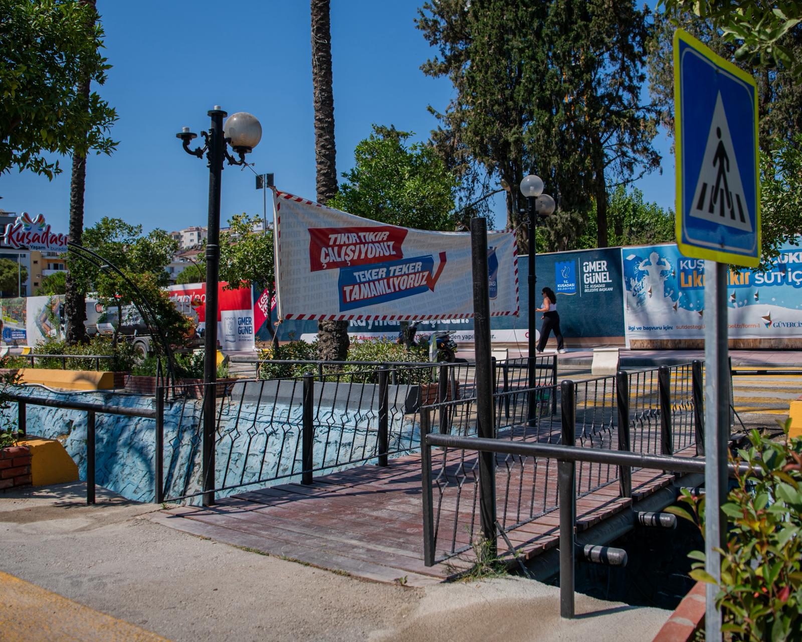 Damlacık Deresi Artık Kokular, Işıklar ve Yeşille Kuşadası’nın Yeni Gözdesi!