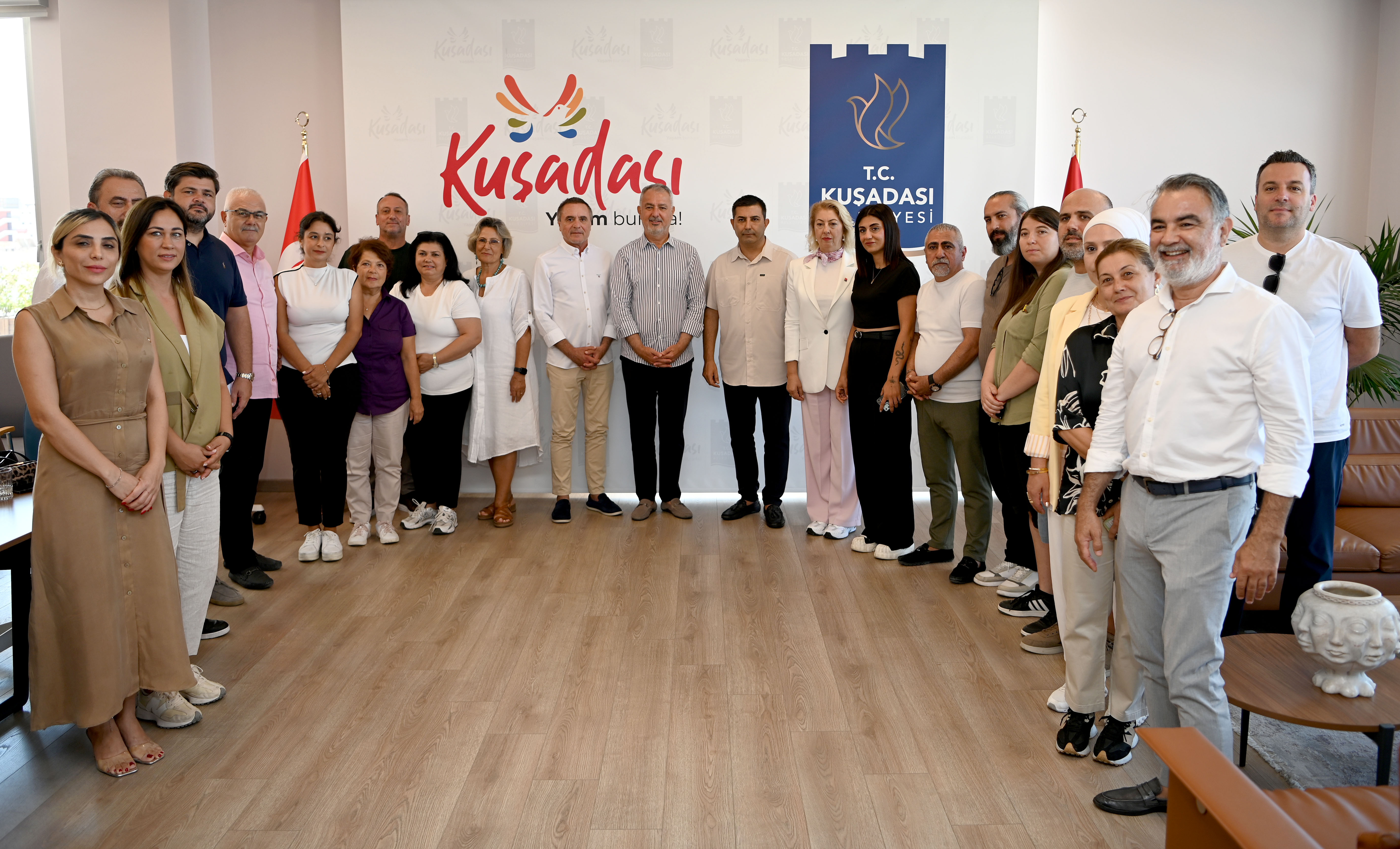 Chp Muğla Milletvekili Cumhur Uzun’dan Başkan Ömer Günel’e nezaket ziyareti