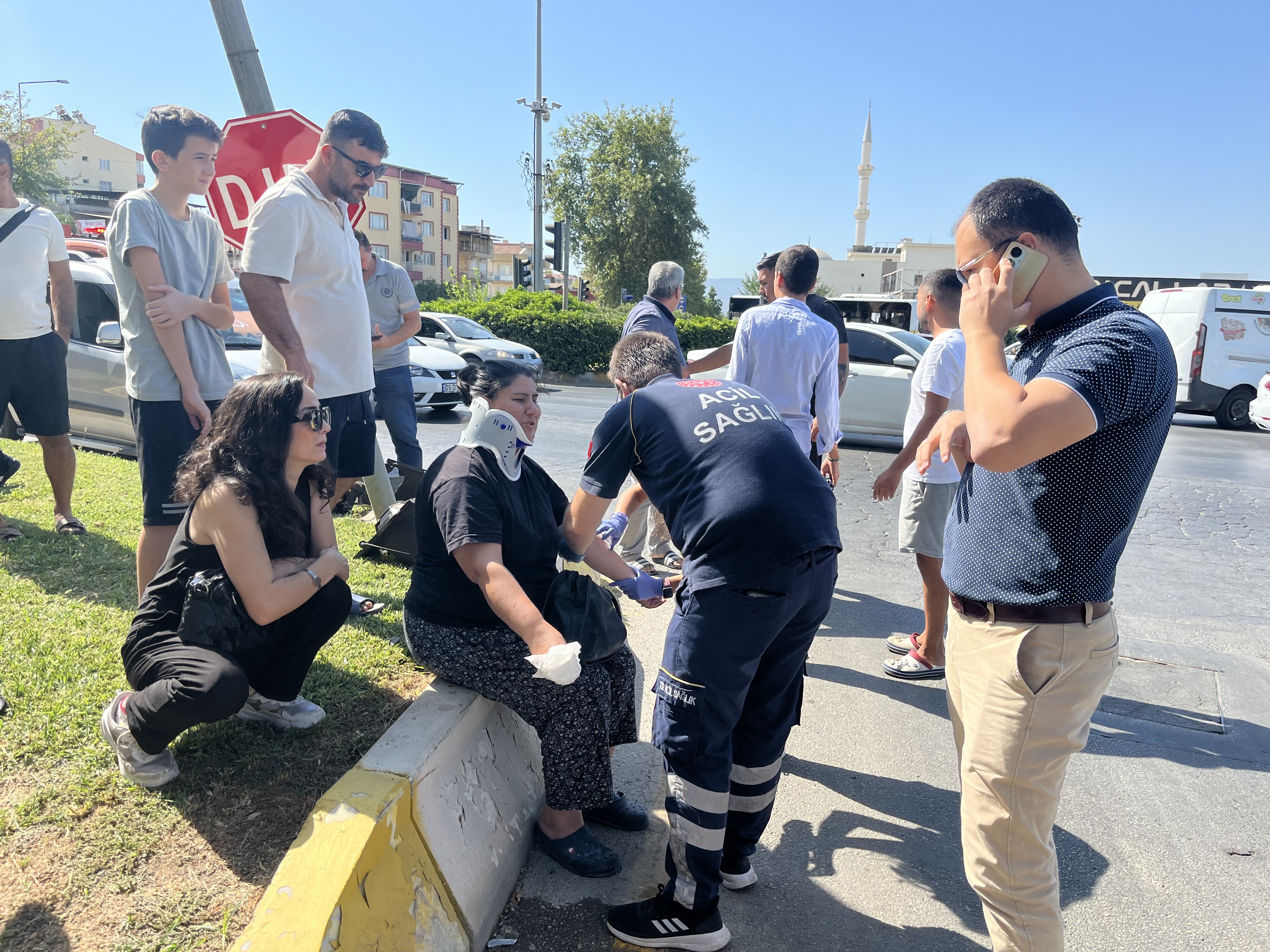 Otomobil takla attı: 2 kişi yaralandı