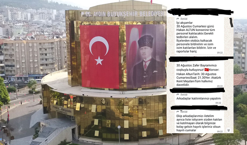 Çerçioğlu’ndan Personeline Zorla Konser Talimatı: Katılmayan Fişlenecek, İşten Atılacak