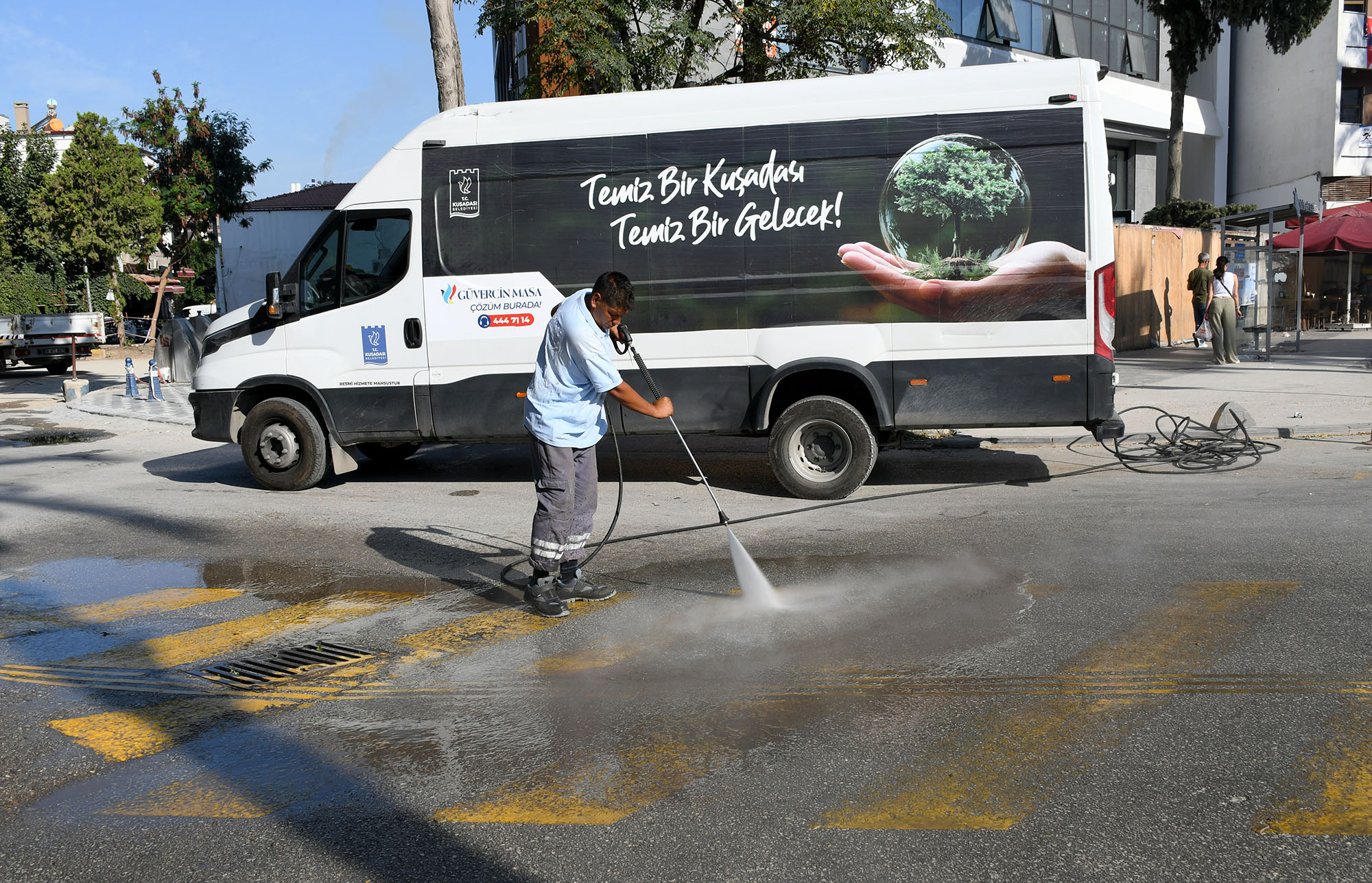 Kuşadası’nda okullar yeni eğitim öğretim yılına hazırlanıyor