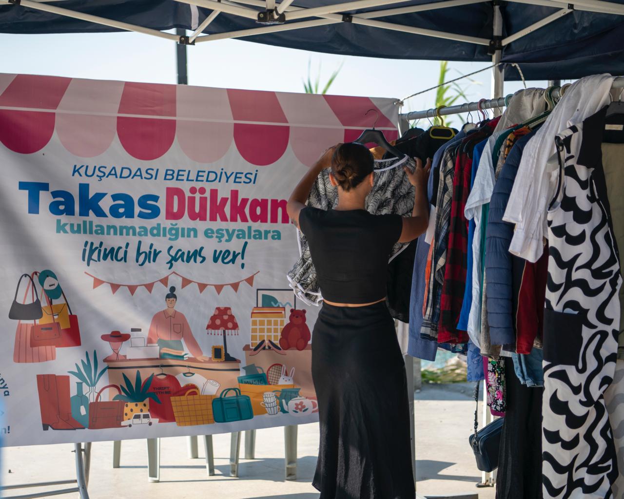 Kuşadası’nda takas kültürü büyüyor