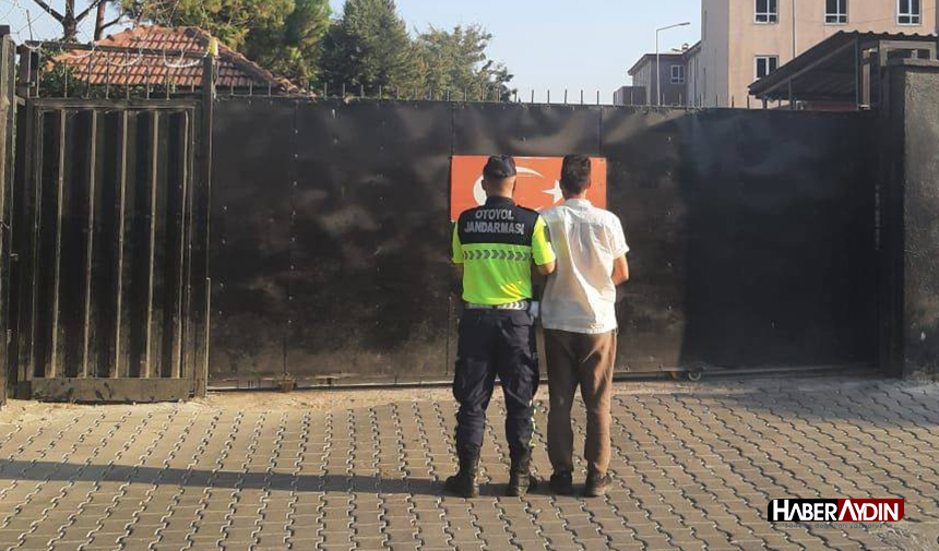 Yol kontrol faaliyetinde yakalandı