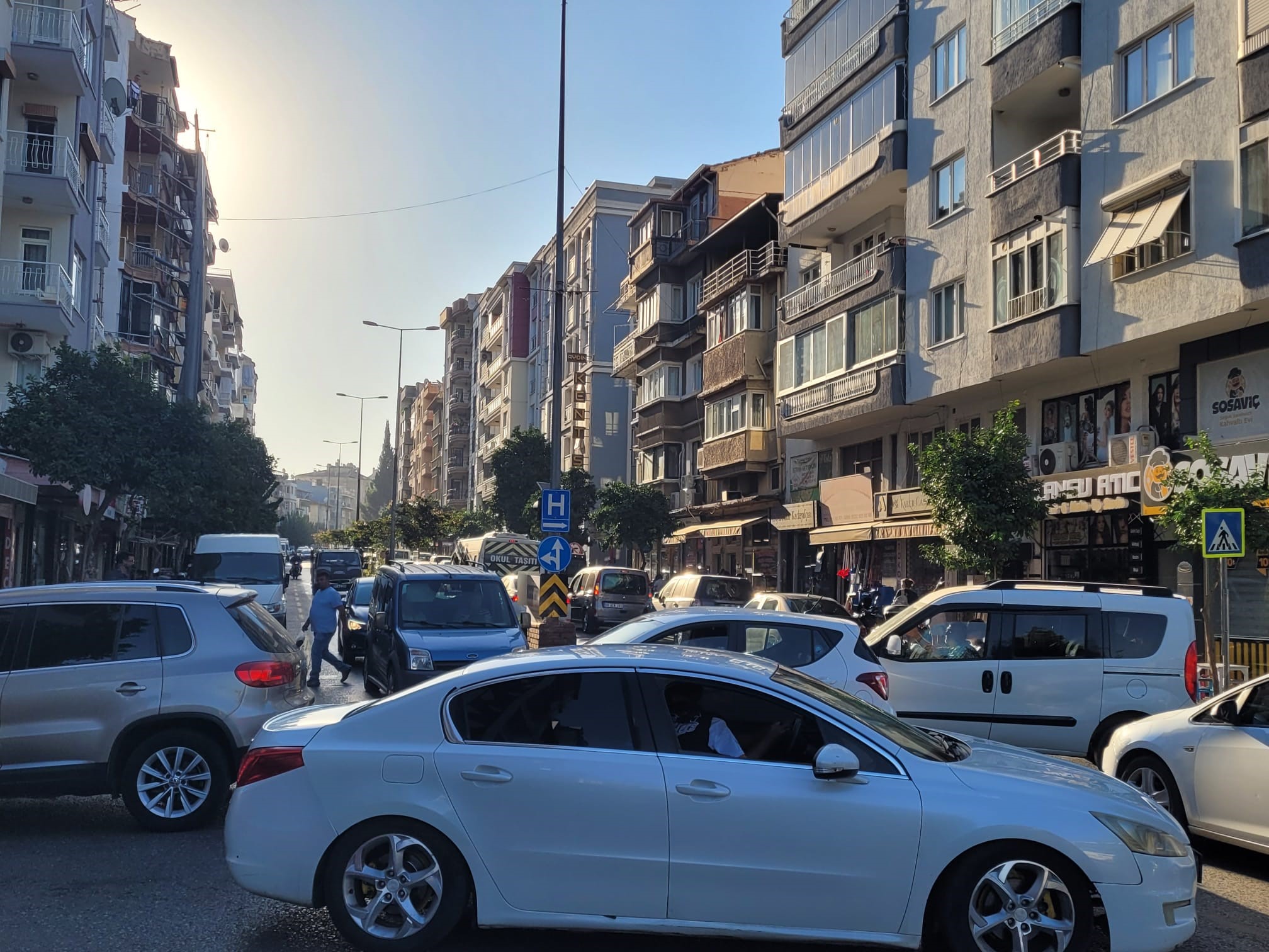 Aydın’da vatandaşın trafik çilesi