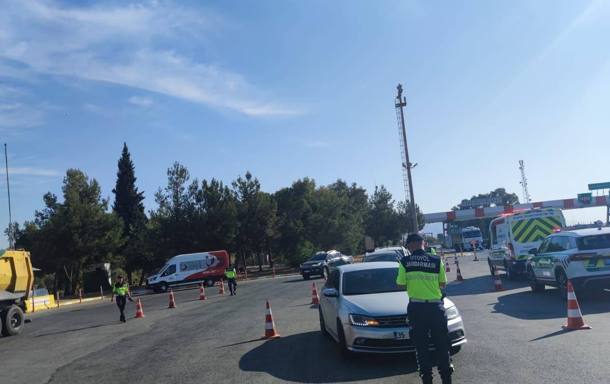 Jandarmadan havadan trafik denetimi