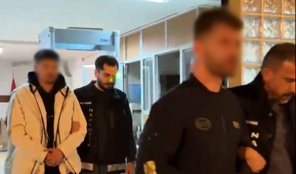 Aydın'da uyuşturucu operasyonunda 2 tutuklama