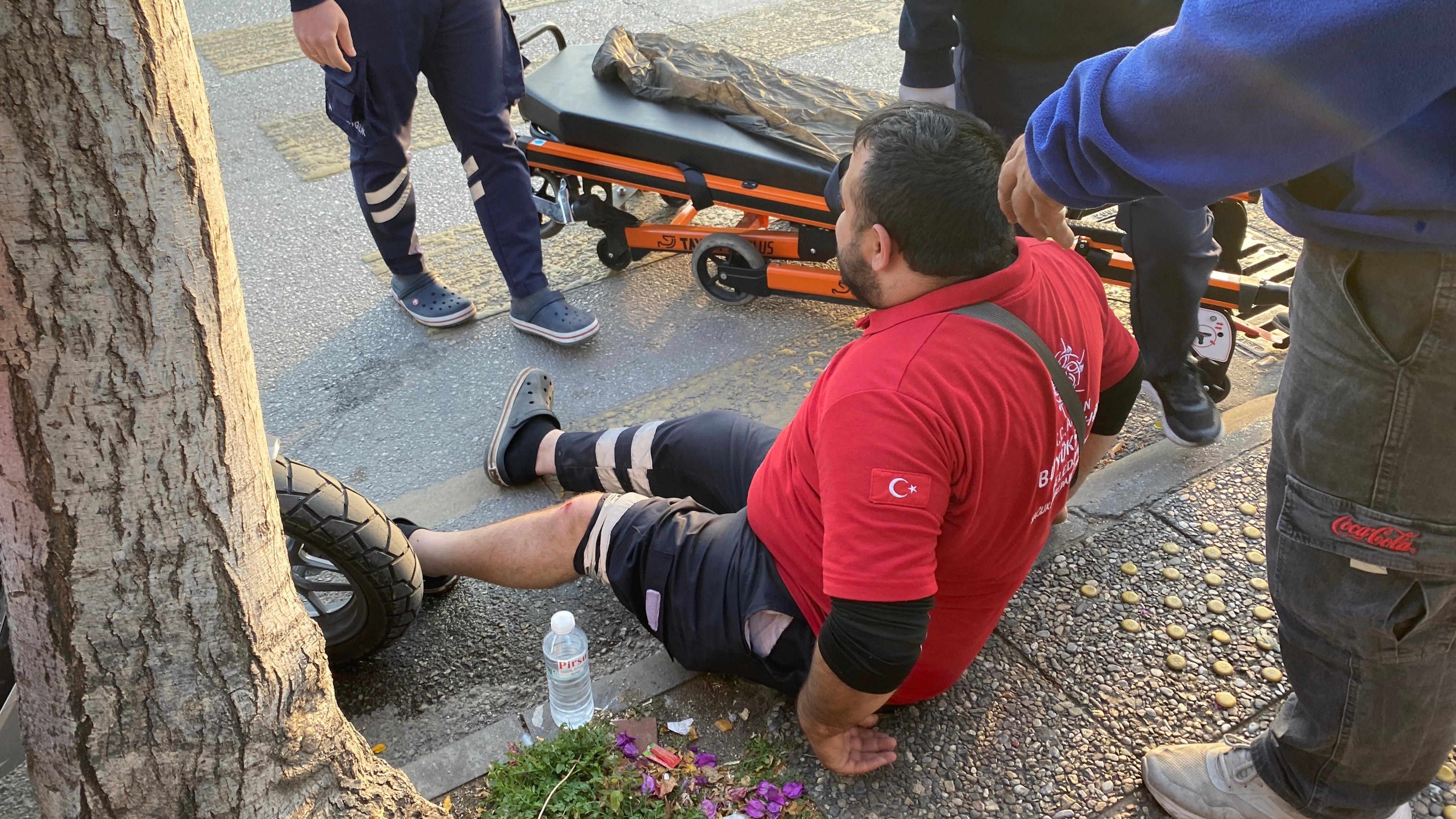 Aydın'da görünmez kaza: 1 yaralı