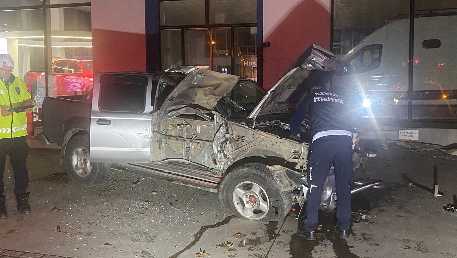 Aydın'da trafik kazası: 2 yaralı