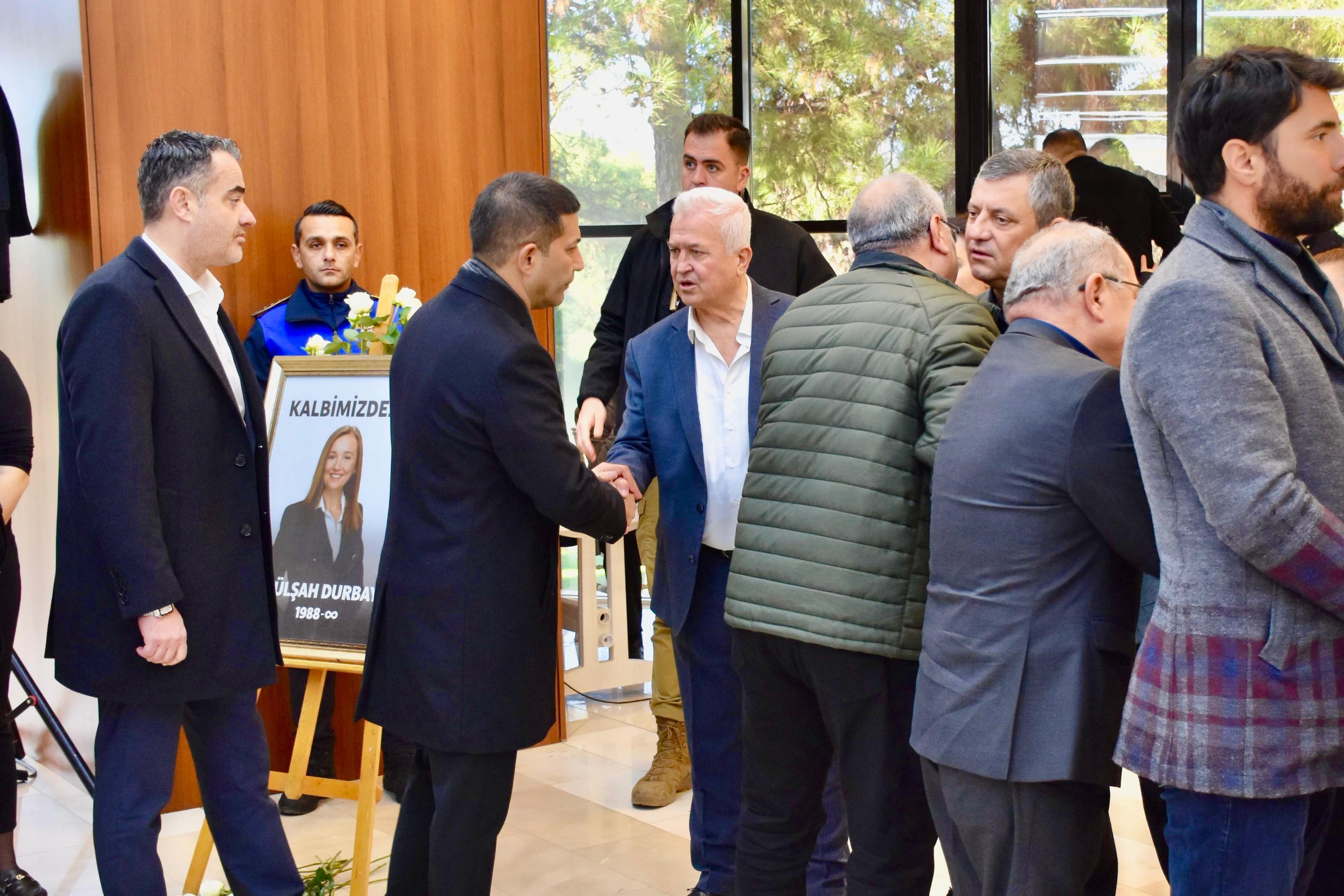 Başkan Günel'den Durbay'ın ailesine taziye ziyareti