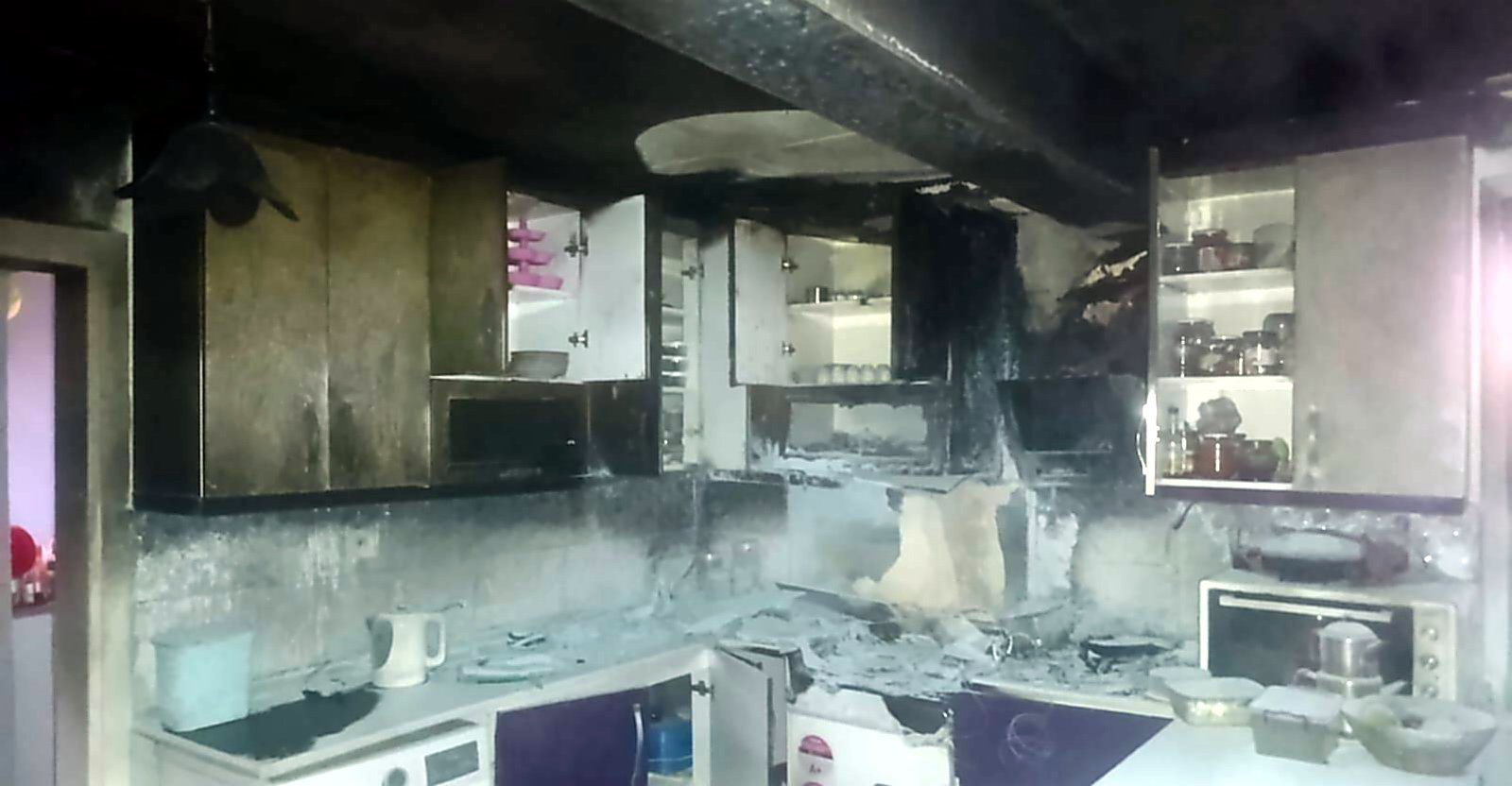 Su içmeye kalktı, alevlerle burun buruna geldi