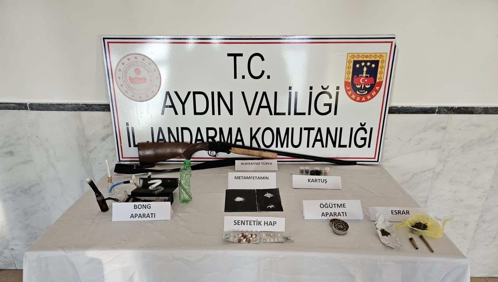 Üç ilçede eş zamanlı uyuşturucu baskını