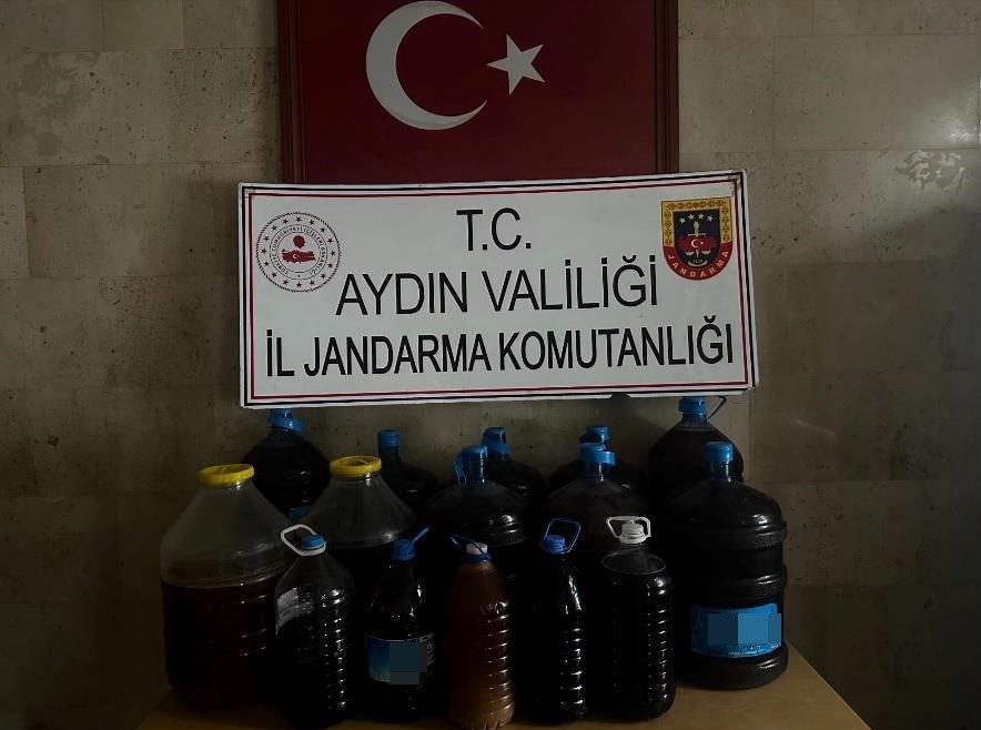 202 litre kaçak alkol ele geçirildi
